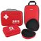 Multi Function Portable Red PVC Empty Medical First Aid Kit Bags, Empty Bags,First Aid Kit Bag,Travel First Aid Bags supplier