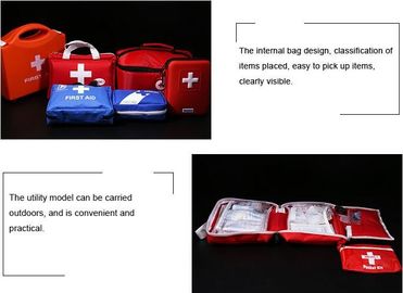 Waterproof first aid pouch mini portable first aid kit first aid bag, All purpose earthquake disaster survival backpack supplier