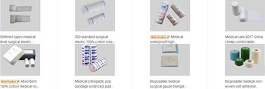 Gauze swab Lap sponge Gauze bandage Sterile paraffin gauze Gauze roll Gauze ball Tampon gauze Triangle bandage Selvage g supplier