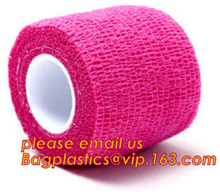 Cohesive Bandage selling well medical production bule high elastic adhesive wound bandage different size,MEDICAL, BANG supplier