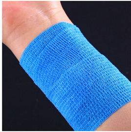 Cohesive Bandage selling well medical production bule high elastic adhesive wound bandage different size,MEDICAL, BANG supplier