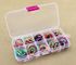 home organizers useful plastic 15 slots adjustable storage jewelry case boxes with lock craft organizer, bagease, pac supplier