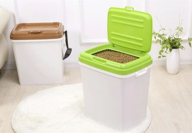 40L pet dog cat food storage container bucket, 27L pet food cat dog storage container bucket, 20L pet food cat dog stora supplier