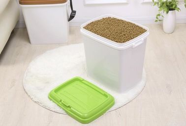 food grade Pet Food Barrel,dog food bucket, Eco-friendly Metal Dog/cat Food Bucket With Scoop feed for poultry, barrel supplier