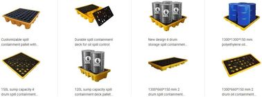 Light weight one time plastic pallets for transport and storage, Heavy duty cross bottom plastic pallet with 6 runners supplier