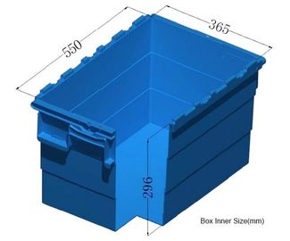 Light weight one time plastic pallets for transport and storage, Heavy duty cross bottom plastic pallet with 6 runners supplier