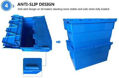 Light weight one time plastic pallets for transport and storage, Heavy duty cross bottom plastic pallet with 6 runners supplier