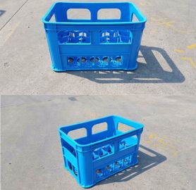 Light weight one time plastic pallets for transport and storage, Heavy duty cross bottom plastic pallet with 6 runners supplier