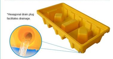 Light weight one time plastic pallets for transport and storage, Heavy duty cross bottom plastic pallet with 6 runners supplier