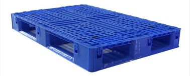 Light weight one time plastic pallets for transport and storage, Heavy duty cross bottom plastic pallet with 6 runners supplier