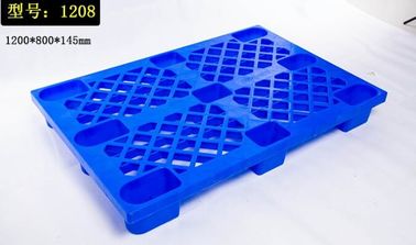 Light weight one time plastic pallets for transport and storage, Heavy duty cross bottom plastic pallet with 6 runners supplier