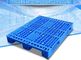100% Virgin HDPE wear-resistant anti-slip stackable plastic pallet, China Manufacturer accept custom standard stacking p supplier