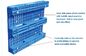 100% Virgin HDPE wear-resistant anti-slip stackable plastic pallet, China Manufacturer accept custom standard stacking p supplier
