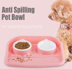 dog bowl plastic feeder pet cat food collapsible dog bowl silicone foldable dog food bowl portable travel pet water bowl supplier