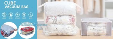 Hanging Vacuum Storage Bag, Cube Vacuum Storage Bag, vacuum travel compressed bag, vacuum compressed bag, bagplastics supplier