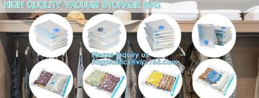 PA plastic clothes quilt space save zipper compression bags, space saver vacuum bag clothes, vaccum storage bags supplier