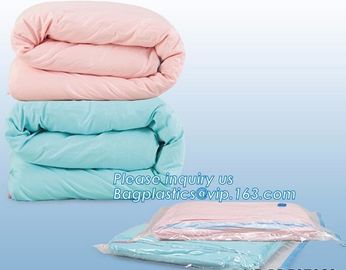 nylon vacuum seal bags for bedding and clothing, Eco-Friendly zipper nylon vacuum bag, vacuum seal bag for mattress supplier