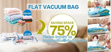 Home vacuum storage mattress bag / zipper storage bags / Foldable Quilt Bulk Storage Bag with handles, bagease, pac supplier