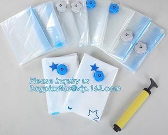 vacuum travel bag pa pe vacuum storage bag roll up, hand rolling pa vacumm bag, plastic vacuum travel bag, bagplastics supplier