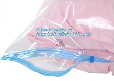 vacuum seal storage bags for down jacket coats, hand rolling vacuum bag for travel, Compress Vacum Packing Bag, bagplast supplier