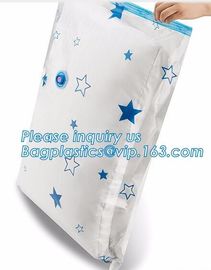 vacuum space bag with hanger, canvas vacuum bag for bedding, vacuum storage bag for home storage, bagplastics, pacrite supplier