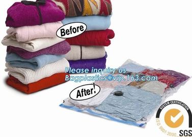 vacuum seal blanket storage bags, vacuum space bags with pump, vacuum space compressed bag for queen mattress, bagplasti supplier