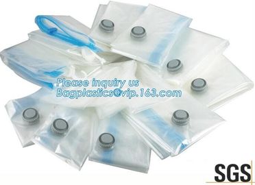 vacuum quilt packing bags, flat vacuum seal space saver bags, compression caky vacuum travel bag, bagplastics, bagease supplier