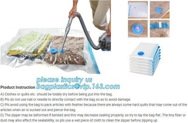 zipper clean vacuum sealed bag, zipper reusable vacuum cleaner bag, zipper cloth vacuum cleaner bag, bagplastics, bageas supplier