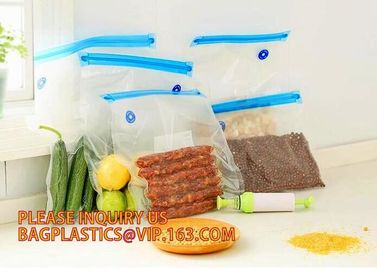 Vacuum Food Sealer Bags embossed insulated plastic vaccum bag  frozen food saver BAGS Textured Vacuum Storage Roll Bag F supplier