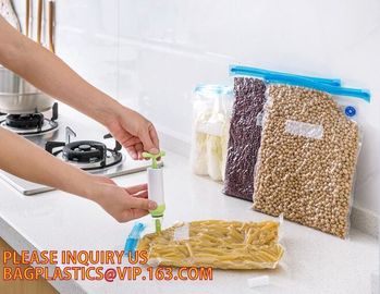 Vacuum Food Sealer Bags embossed insulated plastic vaccum bag  frozen food saver BAGS Textured Vacuum Storage Roll Bag F supplier