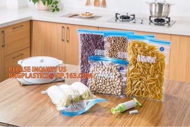 Vacuum Food Sealer Bags embossed insulated plastic vaccum bag  frozen food saver BAGS Textured Vacuum Storage Roll Bag F supplier