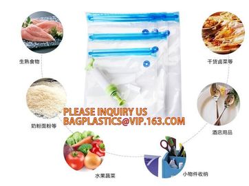 Commercial Grade Freezer Food Packing Vacuum Saver Rolls Sous Vide Food Storage Bag, reusable laminated plastic packing supplier