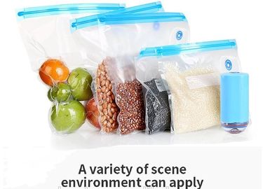 Meat Vegetable Fruit Keep Fres Kitchen Vacuum Bags Wrapper Packaging Storage Bag Roll Vacuum Food Sealer Saver Bag supplier