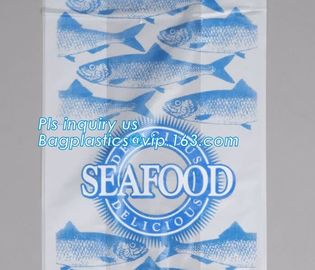 SEAFOOD FRESH PACK BAG, SEAFOOD PACKAGING, FRESH LOCK SEAL BAGS, SEAFOOD PACKAGING, SELECT QUALITY, FRUIT VEGETABLE ICE supplier