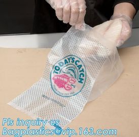 China Suppliers LDPE Very Strong Plastic Ice Bag With Drawstring, leakproof ice cooler bag, heavy duty plastic ice bag w supplier