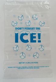 BIO-DEGRADABLE, Commercial Ice Bags, Poly Ice Bags, Metallocene Bags, Plastic Twist Tie Ice Bags, Customized Retail Ice supplier