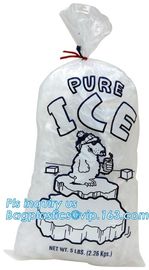 BIO-DEGRADABLE, Commercial Ice Bags, Poly Ice Bags, Metallocene Bags, Plastic Twist Tie Ice Bags, Customized Retail Ice supplier