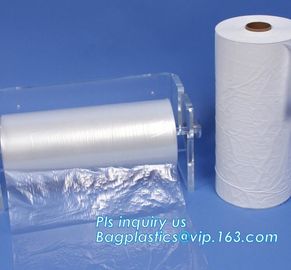 COMPOSTABLE customized ice bag with drawstring, Food Industrial Use Plastic Wicket Ice Bag, ice bag on roll, Ice Bags wi supplier