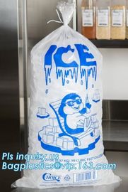 disposable ice bag, plastic ice cube bag, disposable ice cooler bag, wicket plastic 8 lb ice bags, disposable plastic wi supplier