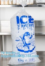 disposable ice bag, plastic ice cube bag, disposable ice cooler bag, wicket plastic 8 lb ice bags, disposable plastic wi supplier