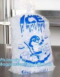 disposable ice bag, plastic ice cube bag, disposable ice cooler bag, wicket plastic 8 lb ice bags, disposable plastic wi supplier