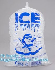 disposable ice bag, plastic ice cube bag, disposable ice cooler bag, wicket plastic 8 lb ice bags, disposable plastic wi supplier