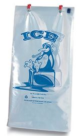 disposable plastic LDPE ice cube freezer bag with wicket, Ice Cube Plastic Bag Suppliers, wicket LDPE ice bag, LDPE draw supplier