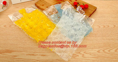 Disposable Ice Cube Tray Mold Water Injection Cocktail Makes Ice bag, self-sealing plastic disposable wine beer cooler f supplier