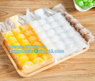 Disposable Ice Cube Tray Mold Water Injection Cocktail Makes Ice bag, self-sealing plastic disposable wine beer cooler f supplier