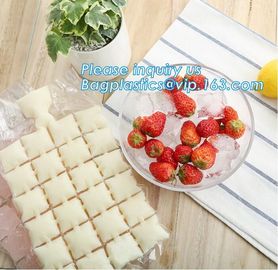 Disposable Ice Cube Tray Mold Water Injection Cocktail Makes Ice bag, self-sealing plastic disposable wine beer cooler f supplier