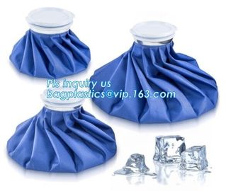 Ice Bag Packs - Set of 3 Hot &amp; Cold Reusable Ice Bags Size 6, 9 and 11 inch - No Leaks, No Drips, non-toxic plastic cool supplier