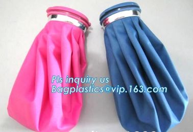 Ice Bag Packs - Set of 3 Hot &amp; Cold Reusable Ice Bags Size 6, 9 and 11 inch - No Leaks, No Drips, non-toxic plastic cool supplier