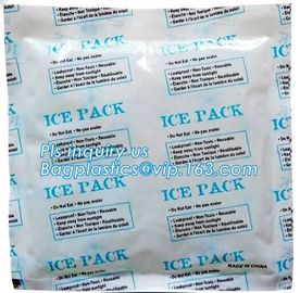 Air-cooled water injection ice packs in summer Ice pack, Food Cold Shipping freeze pack Fill water ice gel bag, insulate supplier