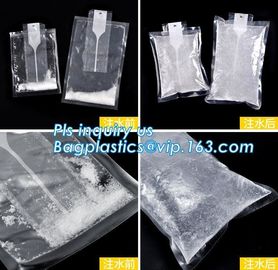 Air-cooled water injection ice packs in summer Ice pack, Food Cold Shipping freeze pack Fill water ice gel bag, insulate supplier